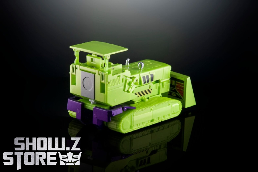 XTransbots MX-45T Razor Bonecrusher in bright lime green and purple youth version XTransbots MX-45T Razor Bonecrusher in bright lime green and purple youth version