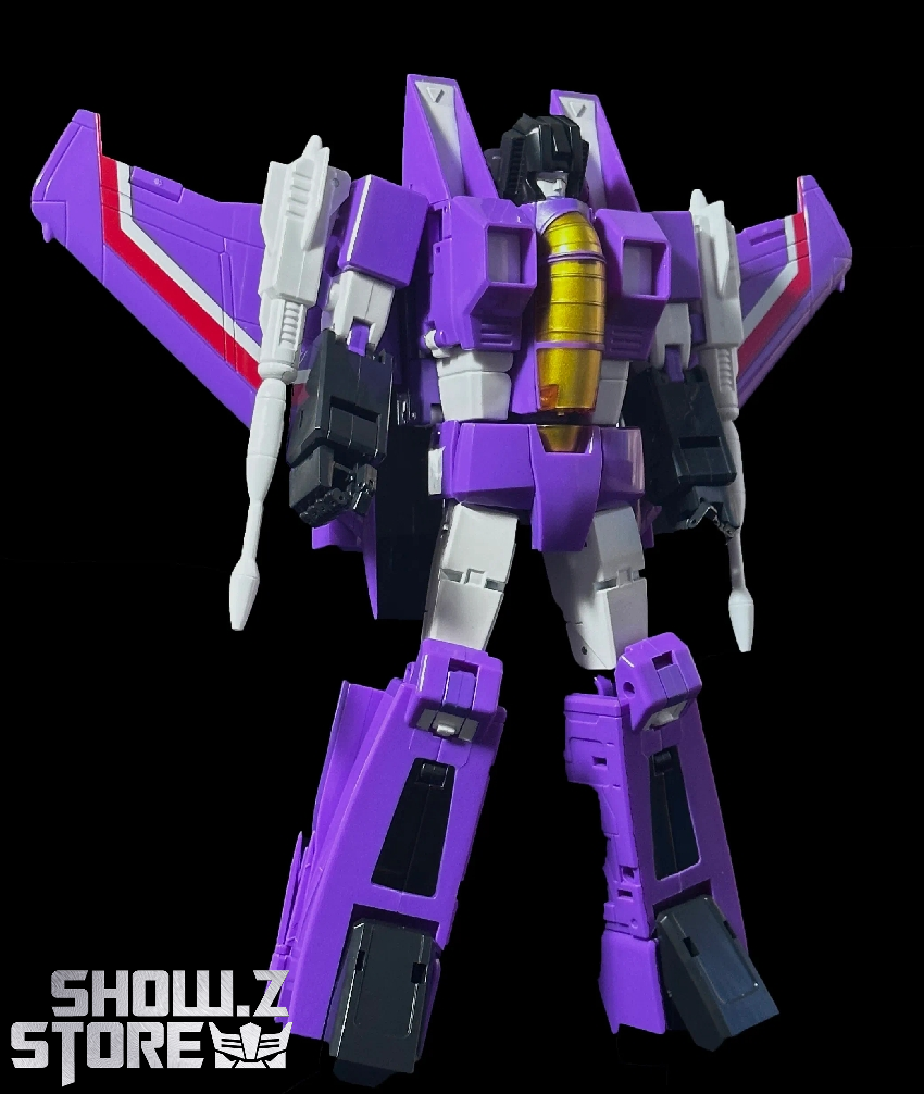 Violet Hour in robot mode front-facing with weapons Violet Hour in robot mode front-facing with weapons