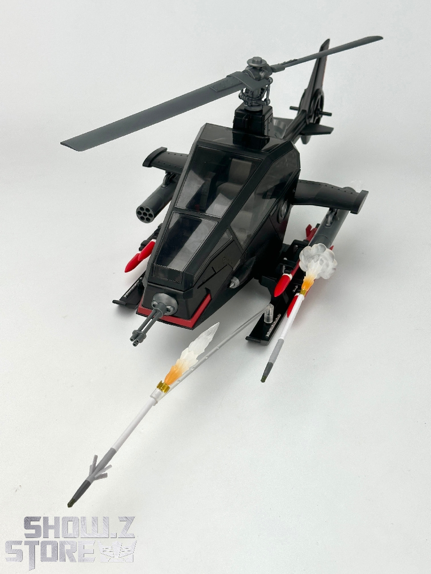FansHobby VEA-02 Rocket Launcher helicopter armed pose with projectiles FansHobby VEA-02 Rocket Launcher helicopter armed pose with projectiles