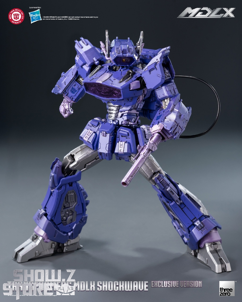 MDLX Shockwave Exclusive detailed robot figure display MDLX Shockwave Exclusive detailed robot figure display