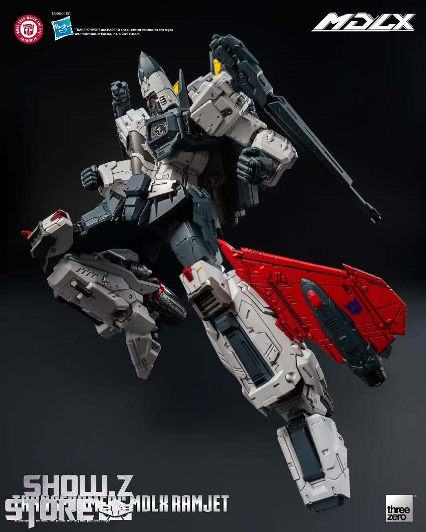 Threezero MDLX Ramjet highly detailed robot display Threezero MDLX Ramjet highly detailed robot display