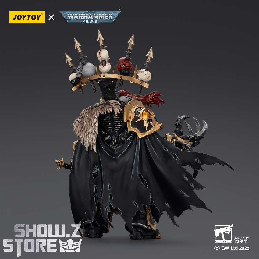 Abaddon Despoiler dark armor with spikes and weaponry detail Abaddon Despoiler dark armor with spikes and weaponry detail