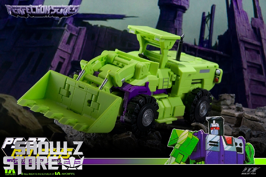 Green purple Ocular Max PS-27 Delete Mixmaster construction Transformer robot Green purple Ocular Max PS-27 Delete Mixmaster construction Transformer robot