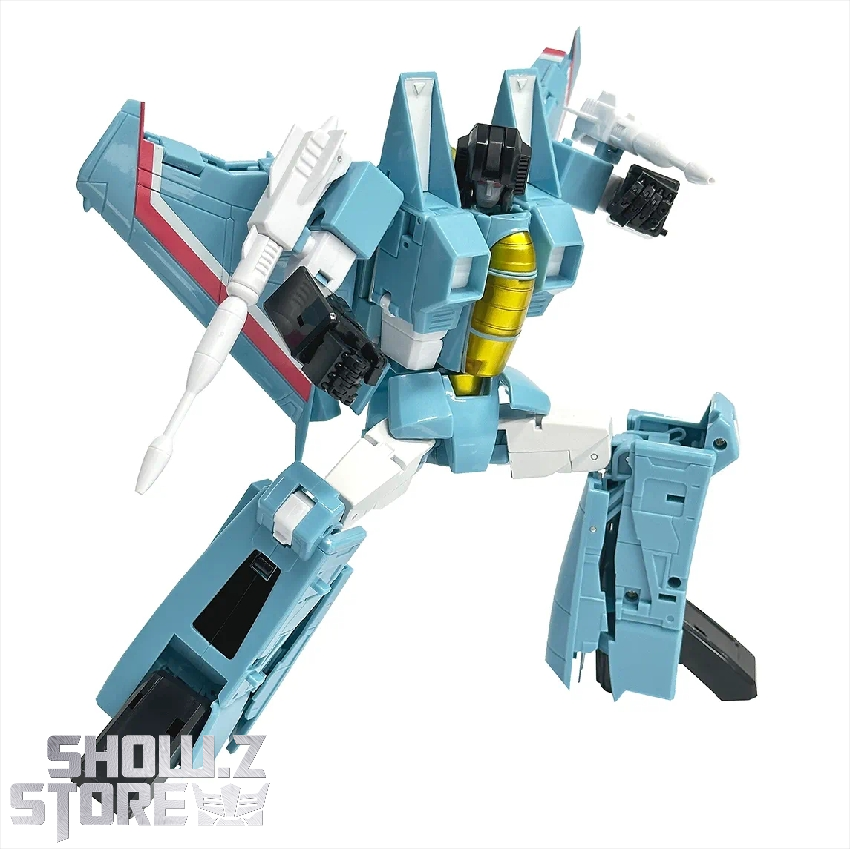 MakeToys MTRC-06 Moody Blue transformer robot in dark blue robot mode MakeToys MTRC-06 Moody Blue transformer robot in dark blue robot mode