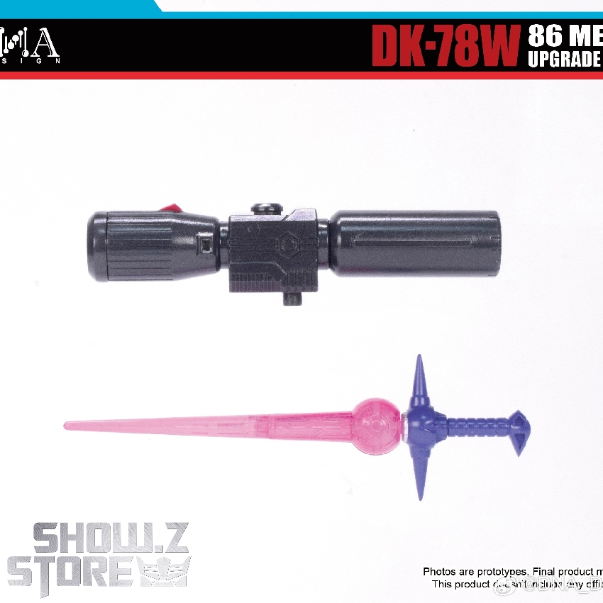 DNA Design DK-78W 86 Mega upgrade kit with pink weapon parts DNA Design DK-78W 86 Mega upgrade kit with pink weapon parts