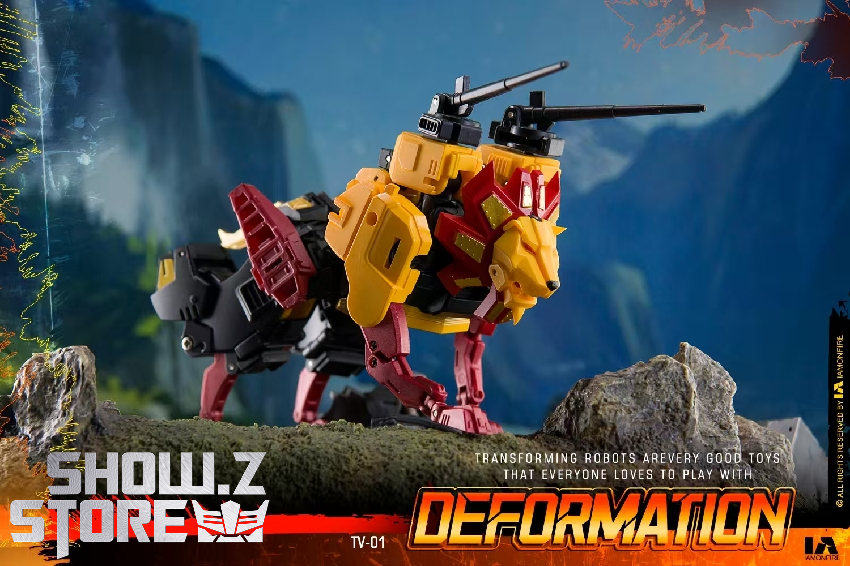 Razorclaw robot displayed from side angle showing articulation Razorclaw robot displayed from side angle showing articulation
