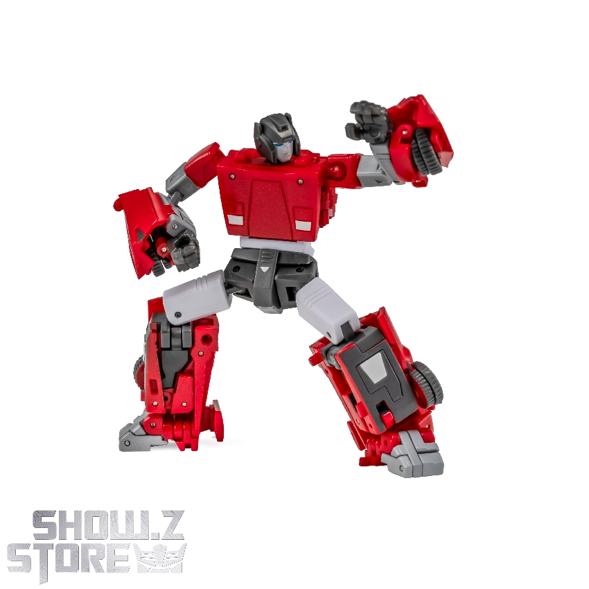 Newage H71 Dick transformation robot red black gray color scheme Newage H71 Dick transformation robot red black gray color scheme