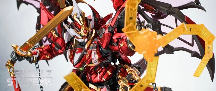 CangDao Soul Master 1/72 Zhu Kui red gold robot figure CangDao Soul Master 1/72 Zhu Kui red gold robot figure