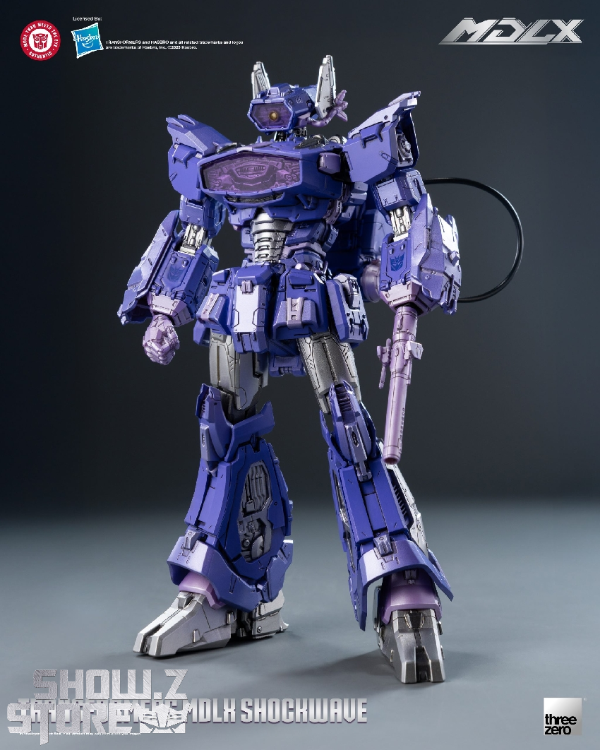 Threezero 3Z0341 Transformers MDLX Shockwave purple robot Threezero 3Z0341 Transformers MDLX Shockwave purple robot