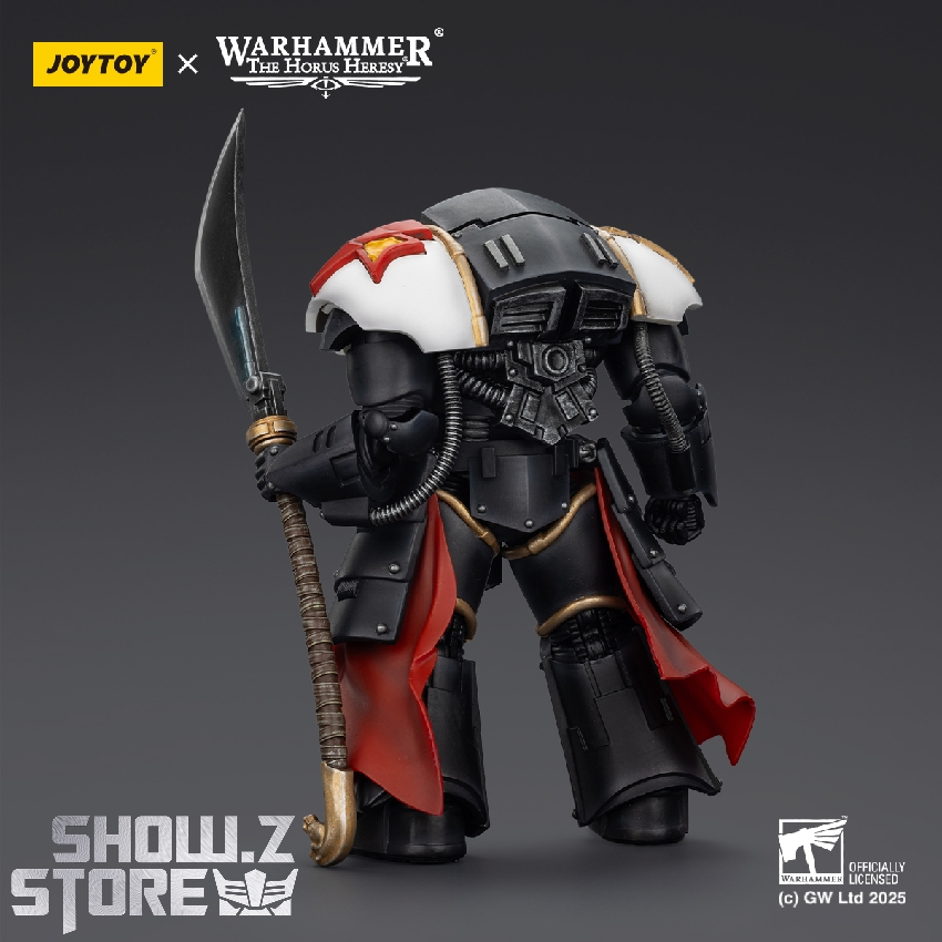 JoyToy Warhammer Ebon Keshig Terminator from rear with weapons JoyToy Warhammer Ebon Keshig Terminator from rear with weapons