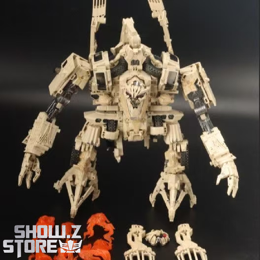 Bonecrusher robot mode showing leg and arm articulation Bonecrusher robot mode showing leg and arm articulation