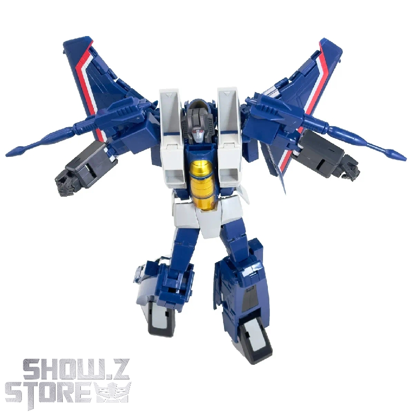 Dye Job red jet transformer robot front-facing pose Dye Job red jet transformer robot front-facing pose