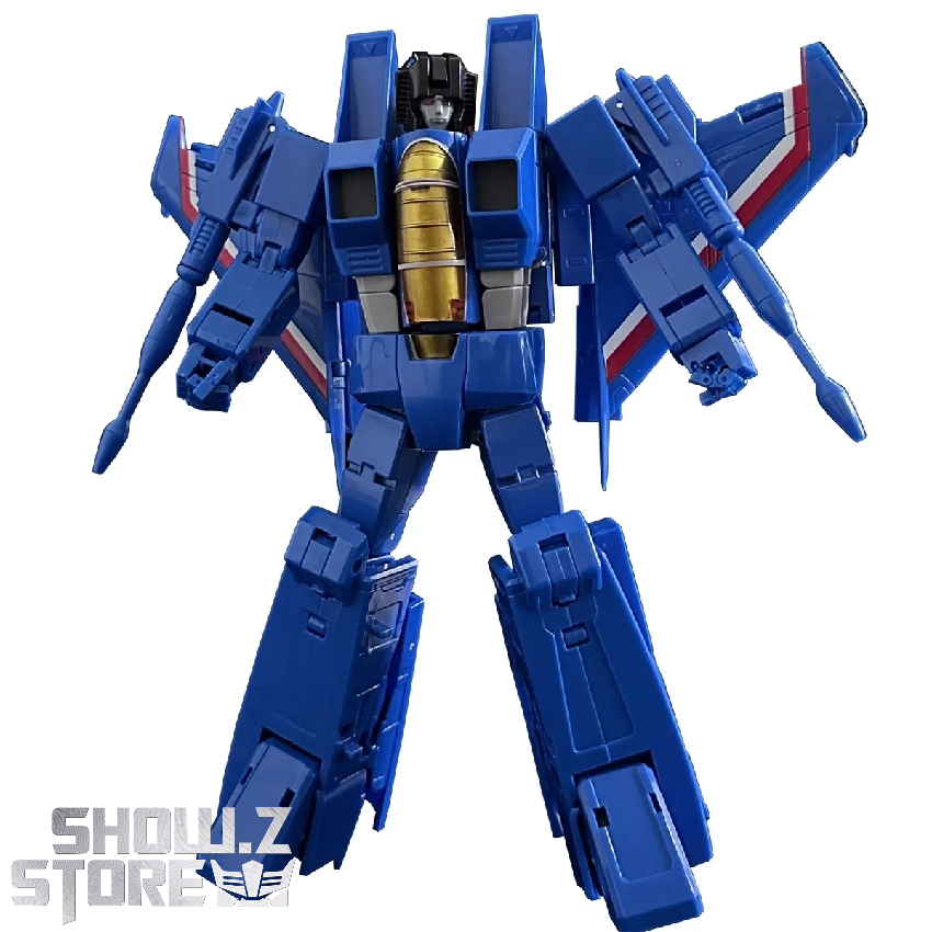 MakeToys MTRC-07 Fruitpunch blue robot figure back detail view MakeToys MTRC-07 Fruitpunch blue robot figure back detail view