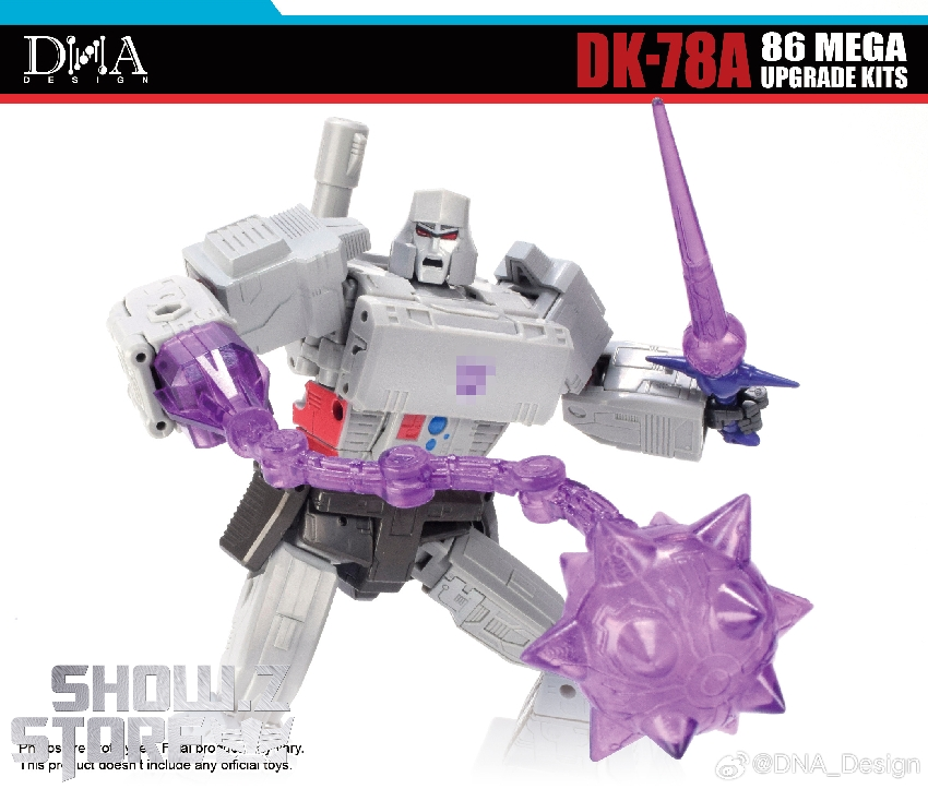 DNA Design DK-78A 86 Mega upgrade kit with purple armor pieces DNA Design DK-78A 86 Mega upgrade kit with purple armor pieces