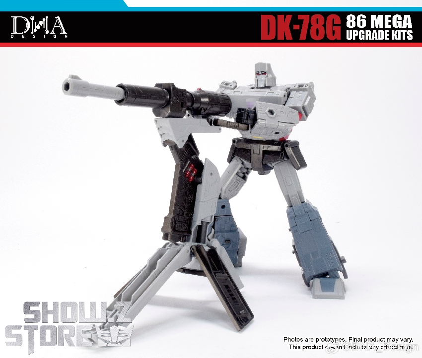 DK-78G robot warrior in action pose with armor equipped DK-78G robot warrior in action pose with armor equipped