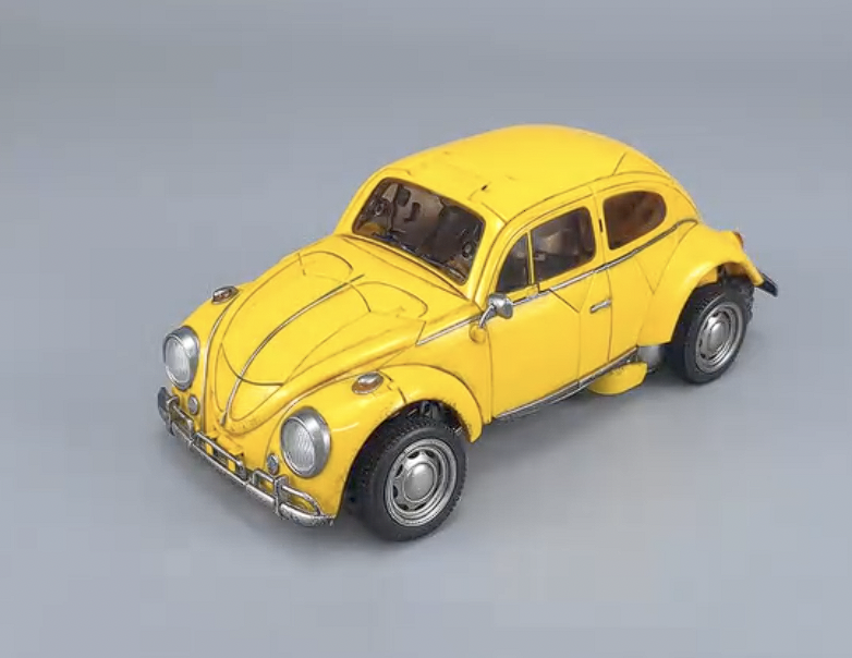 TMT-02 Bumblebee yellow robot figure TMT-02 Bumblebee yellow robot figure