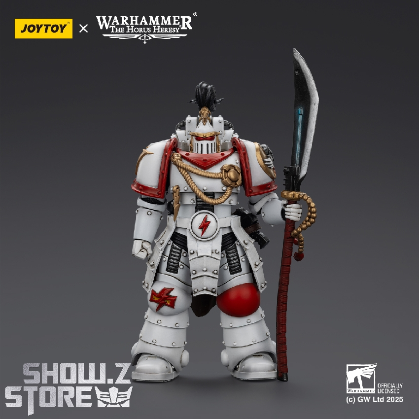 JoyToy Warhammer White Scars Praetor armored warrior with sword JoyToy Warhammer White Scars Praetor armored warrior with sword