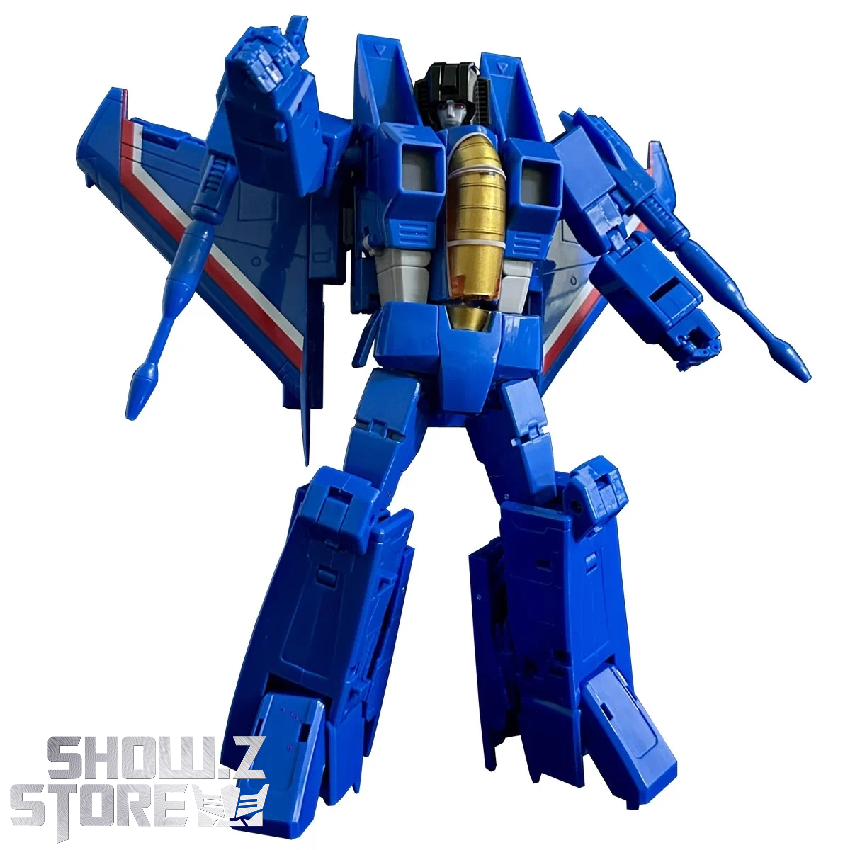 MakeToys MTRC-07 Fruitpunch jet aircraft overhead view with weapons MakeToys MTRC-07 Fruitpunch jet aircraft overhead view with weapons