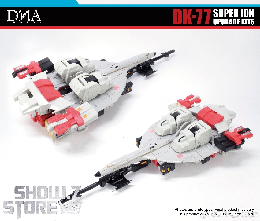 DK-77 Super Ion upgrade kit transformation robot figure with all accessory parts DK-77 Super Ion upgrade kit transformation robot figure with all accessory parts