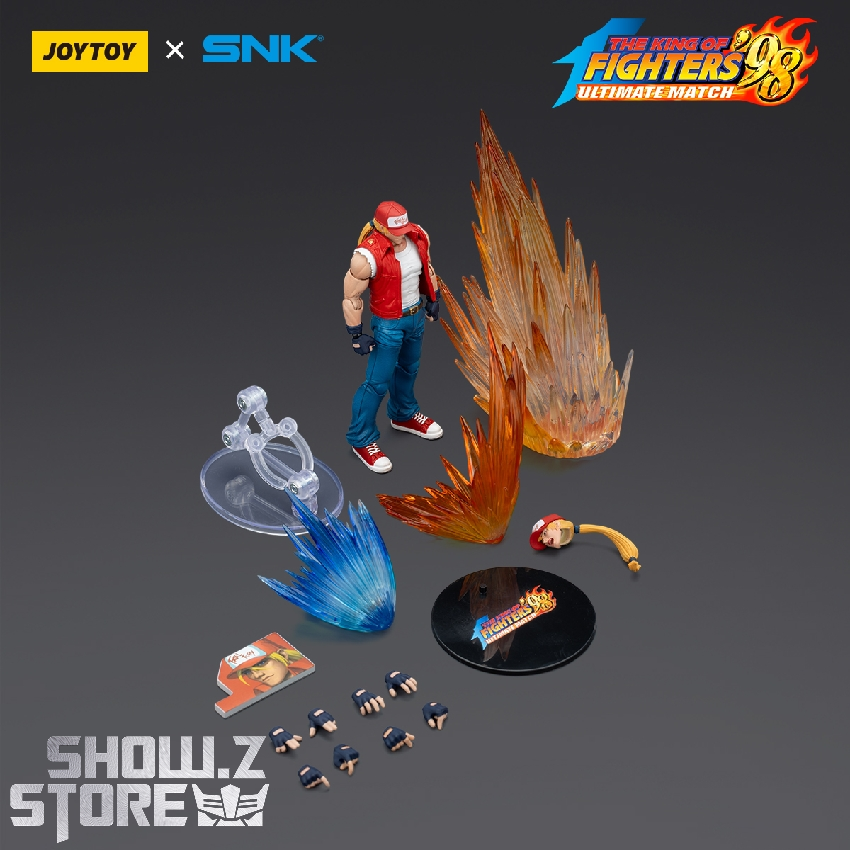 Terry Bogard with alternate parts, weapons and energy effects Terry Bogard with alternate parts, weapons and energy effects