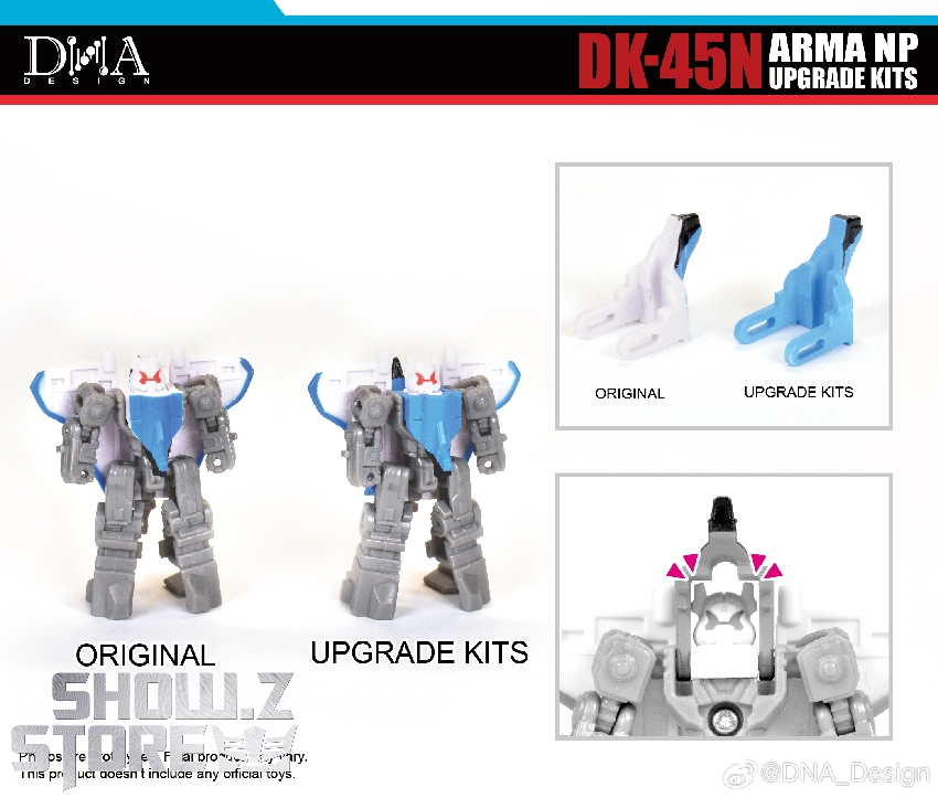 DK-45N Arma armor upgrade components transformation DK-45N Arma armor upgrade components transformation