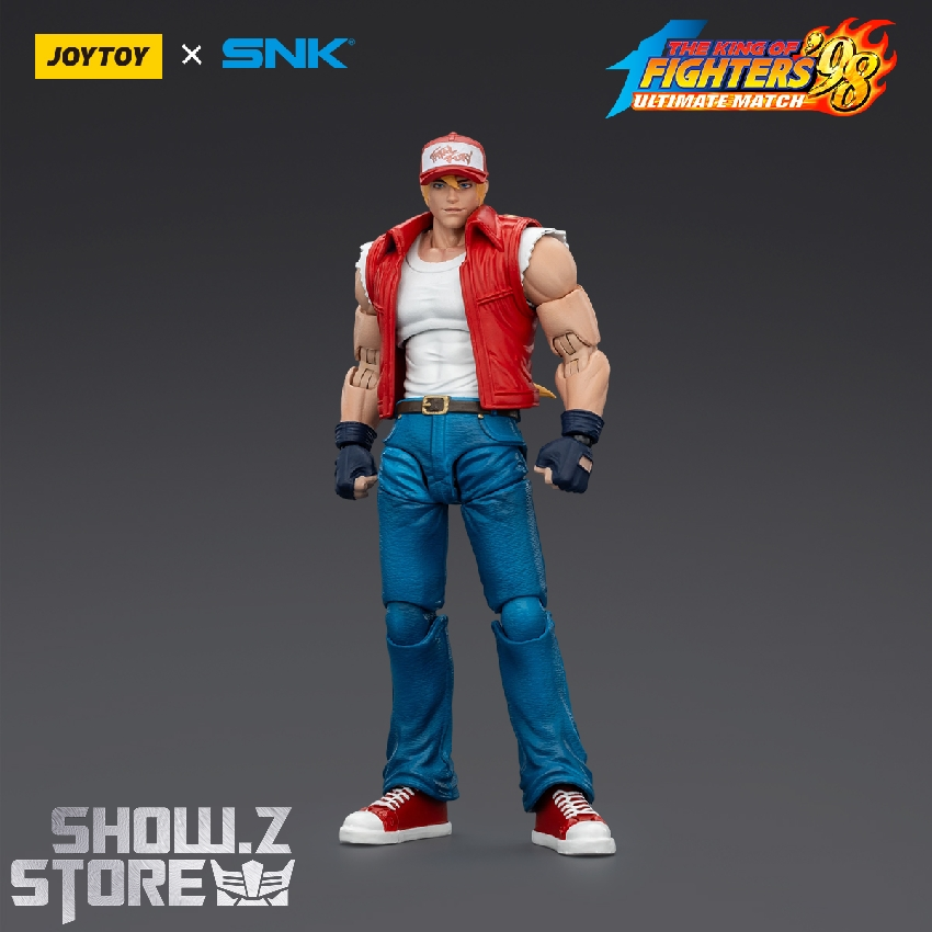 JoyToy SNK KOF 98UM Fatal Fury Team Terry Bogard fighter figure JoyToy SNK KOF 98UM Fatal Fury Team Terry Bogard fighter figure