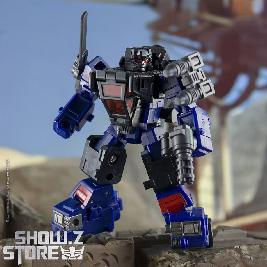 Dr.Wu DW-ES02B Trap Maker Black robot mode with extended limbs Dr.Wu DW-ES02B Trap Maker Black robot mode with extended limbs