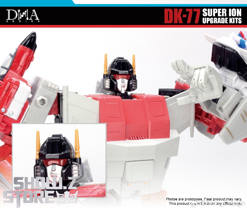 DNA Design DK-77 Super Ion upgrade details pilot head and interior parts DNA Design DK-77 Super Ion upgrade details pilot head and interior parts
