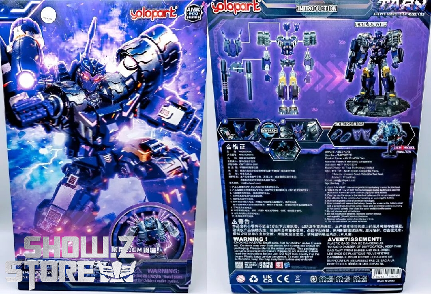 Yolopark AMK Pro Transformers IDW DJD Tarn model kit box art Yolopark AMK Pro Transformers IDW DJD Tarn model kit box art