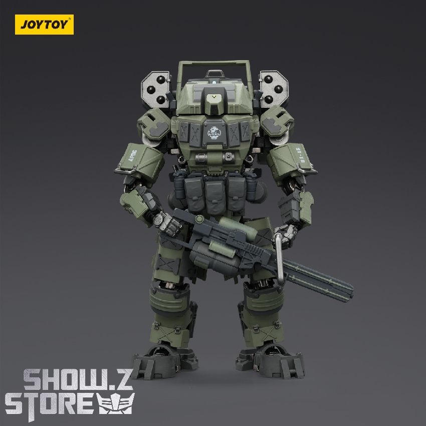 JoyToy 1/25 Dark Source APOC Iron Assault Fire Support Mech front view JoyToy 1/25 Dark Source APOC Iron Assault Fire Support Mech front view