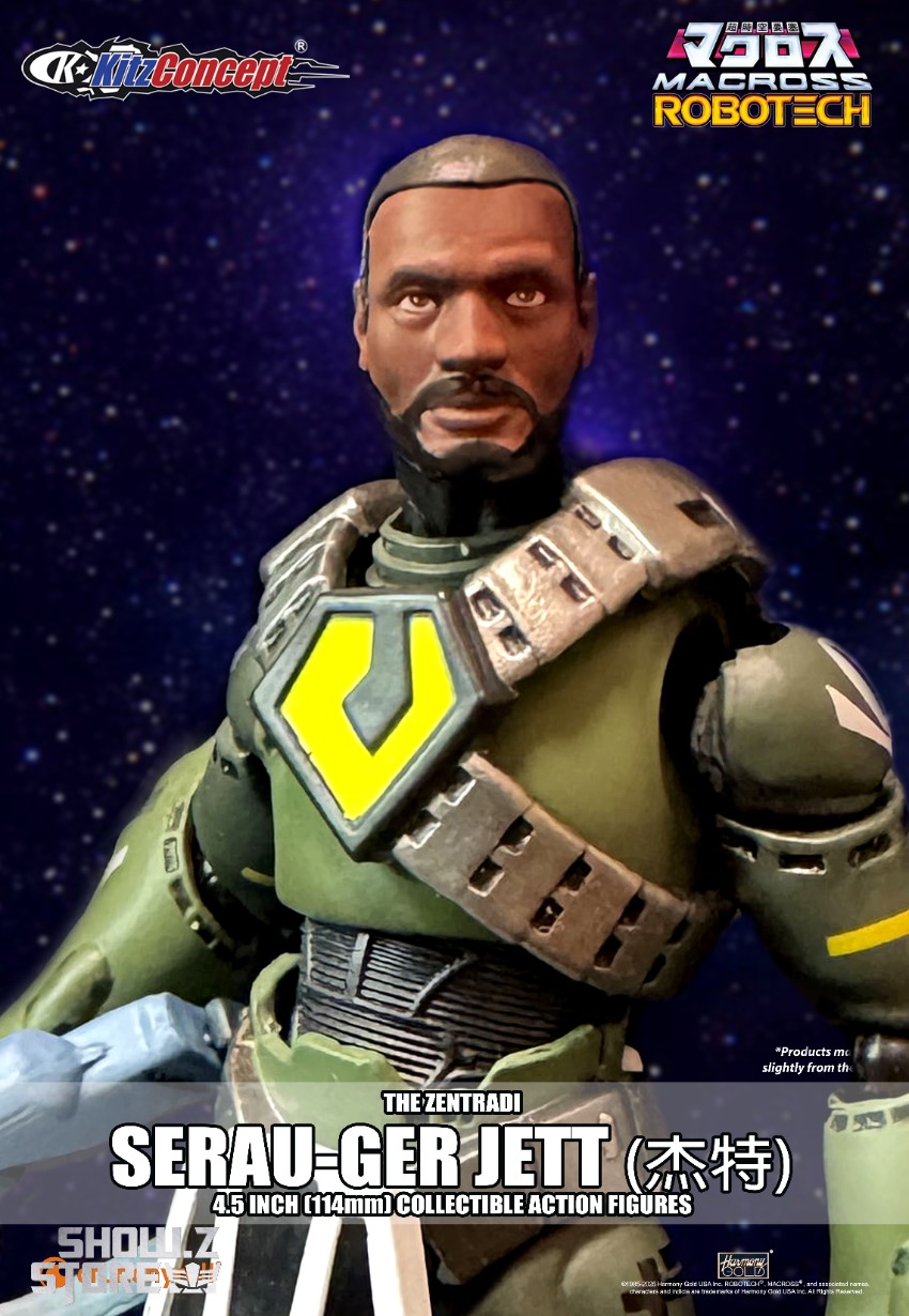 Kitzconcept Serau-Ger Jett pilot character in green and tan armor Kitzconcept Serau-Ger Jett pilot character in green and tan armor