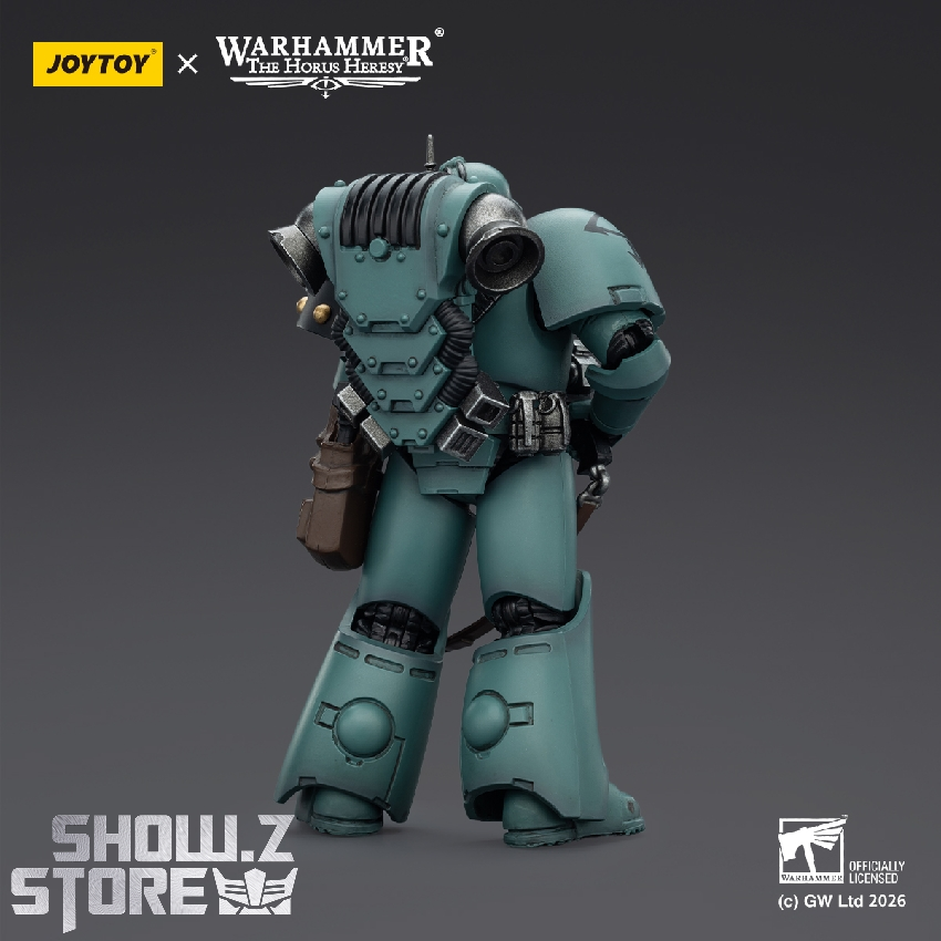 JoyToy Sons of Horus MKVI Legionary side armor detail view JoyToy Sons of Horus MKVI Legionary side armor detail view