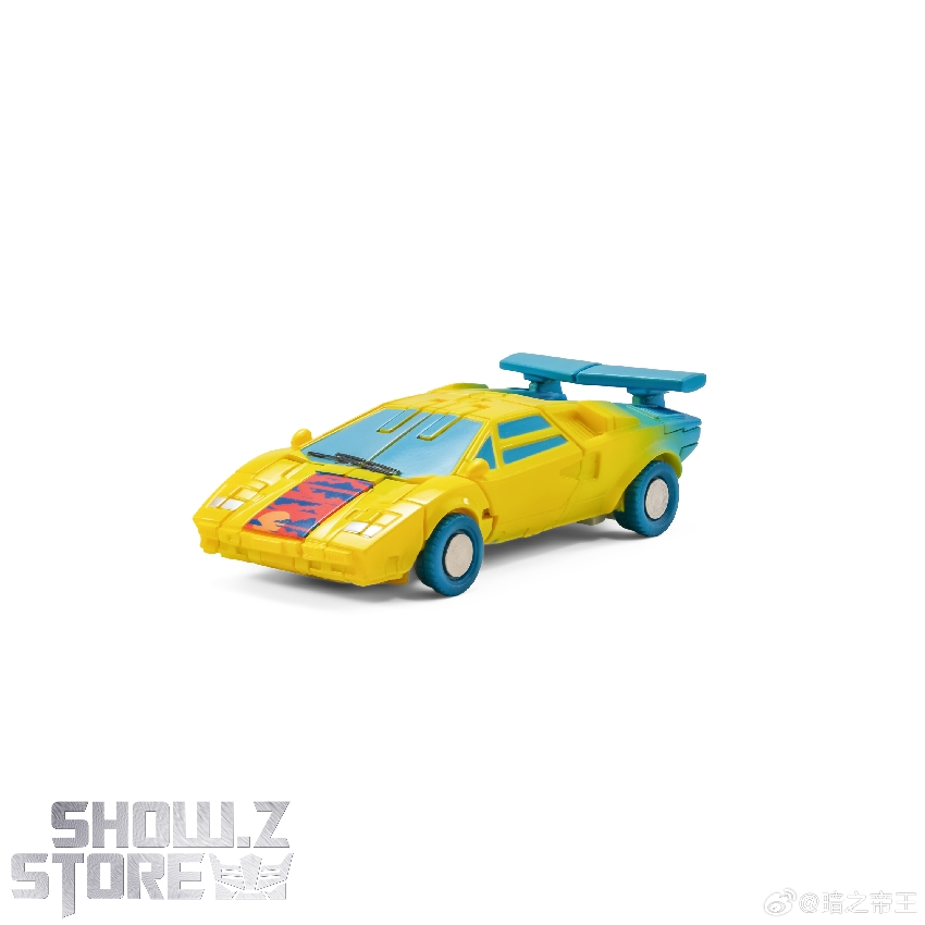 Newage Dick Sideswipe yellow sports car mode Newage Dick Sideswipe yellow sports car mode