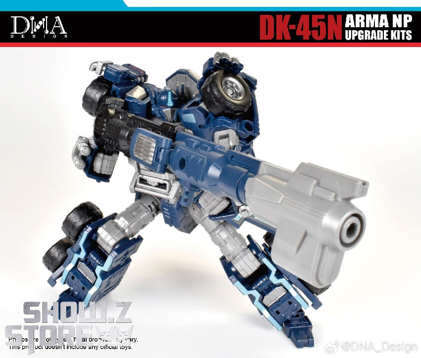 DNA Design DK-45N Arma NP upgrade kit robot assembled DNA Design DK-45N Arma NP upgrade kit robot assembled