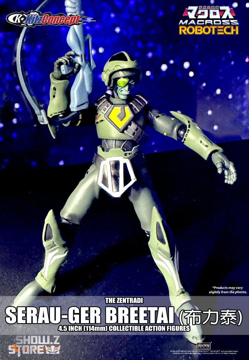 Kitzconcept Serau-Ger Zentradi warrior action figure energy weapon Kitzconcept Serau-Ger Zentradi warrior action figure energy weapon