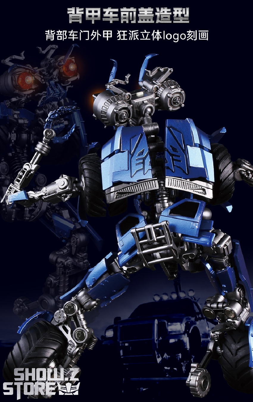 Killerbody MRP 03 Wheelie motorcycle transformation sequence Killerbody MRP 03 Wheelie motorcycle transformation sequence