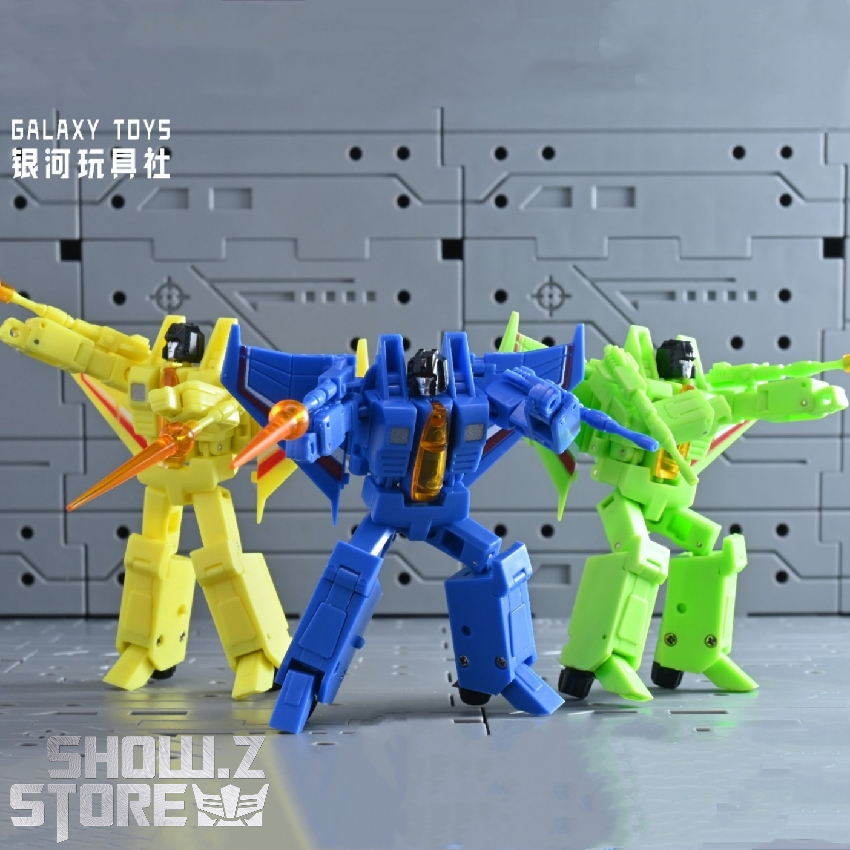 Galaxy Toys MINI12A Nove Storm & MINI13A Ion Storm & MINI14A Acid Storm Set of 3