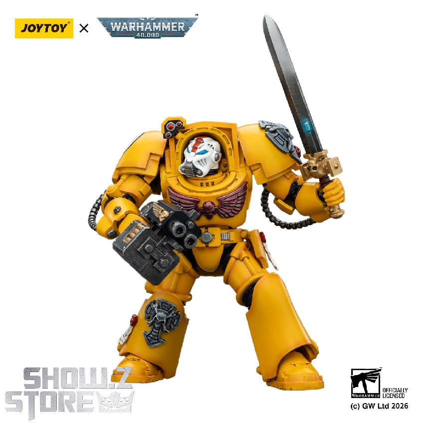 JoyToy JT03158 Imperial Fists Terminator 1 1/18 Figure - Image 9 JoyToy JT03158 Imperial Fists Terminator 1 1/18 Figure - Image 9