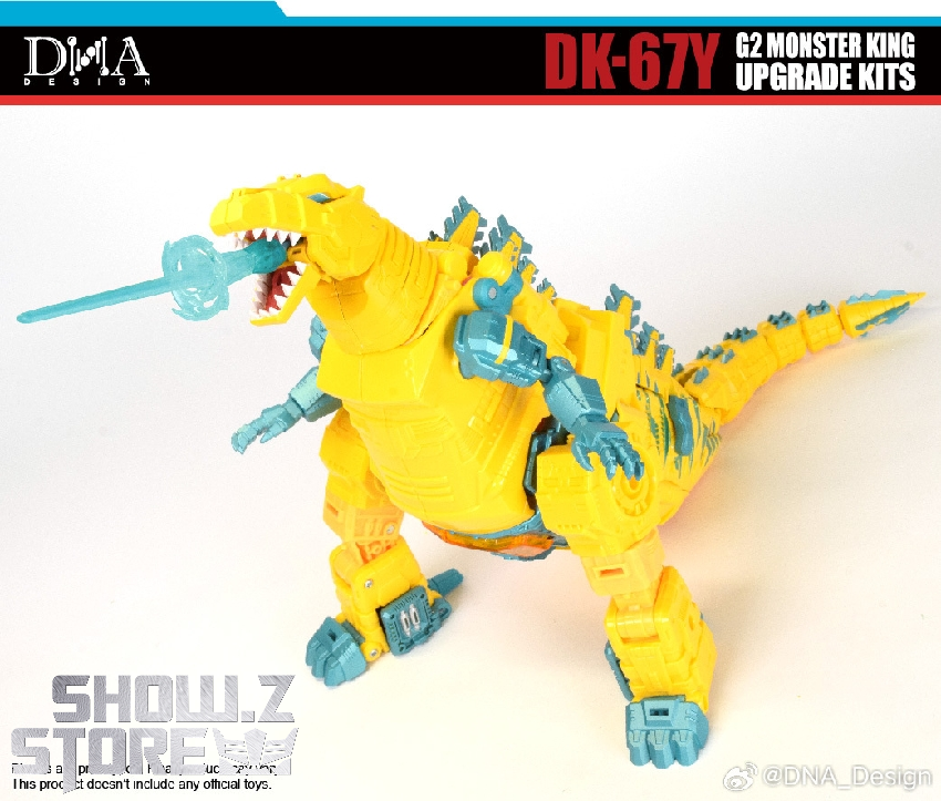 DNA-DK67Y DNA Design DK-67Y G2 Monster King upgrade kit (8/10) - package photo DNA-DK67Y DNA Design DK-67Y G2 Monster King upgrade kit - package photo