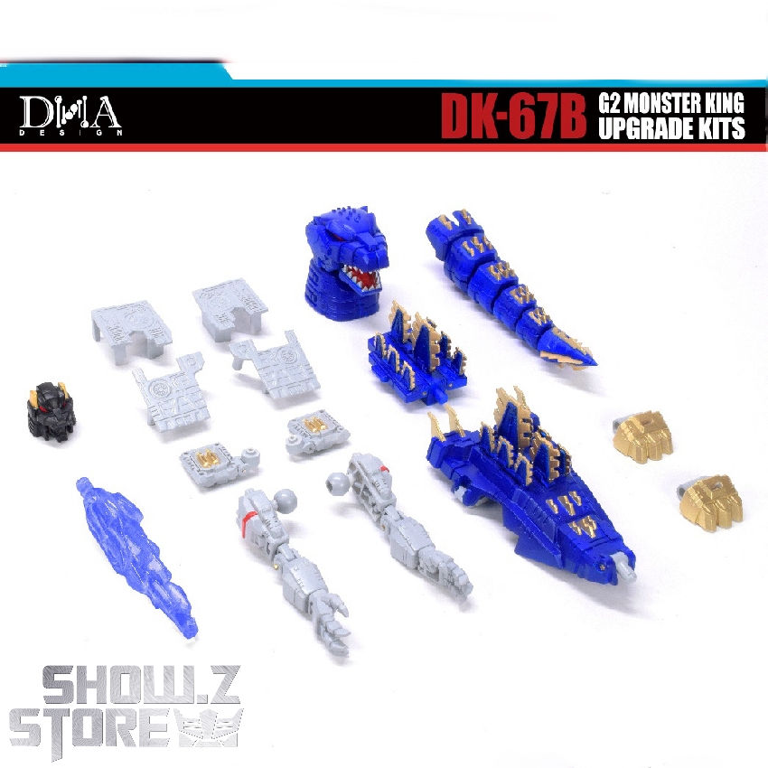 DNA Design DK-67B G2 Monster King upgrade kit parts collection overview DNA Design DK-67B G2 Monster King upgrade kit parts collection overview