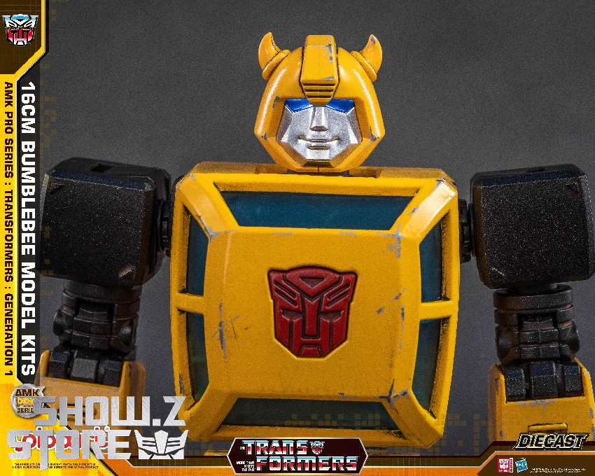 YOLO-AMKPG1BB Yolopark AMK Pro G1 Bumblebee (11/13) - die-cast parts detail YOLO-AMKPG1BB Yolopark AMK Pro G1 Bumblebee pre-assembled model kit - die-cast parts detail