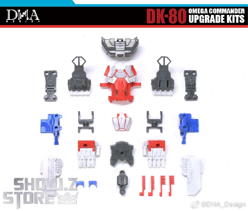 DNA Design DK-80 Omega Commander upgrade kit parts and accessories DNA Design DK-80 Omega Commander upgrade kit parts and accessories
