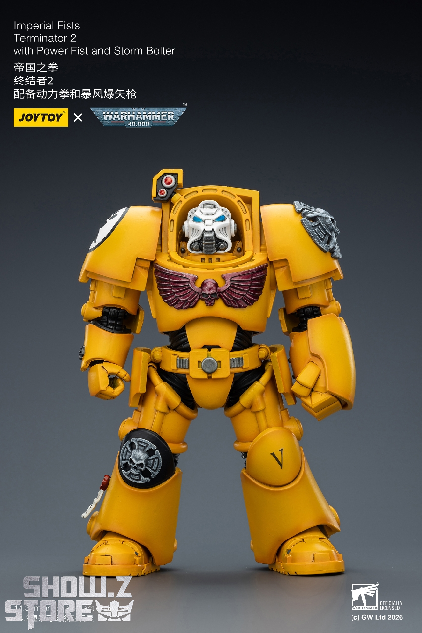 JoyToy JT03165 Imperial Fists Terminator 2 1/18 Figure - Image 13 JoyToy JT03165 Imperial Fists Terminator 2 1/18 Figure - Image 13
