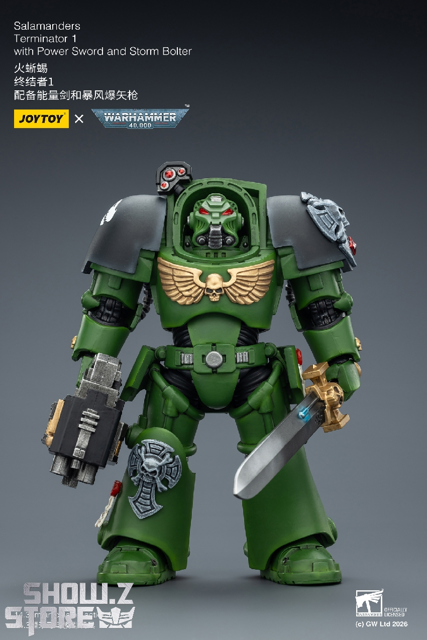 JoyToy Salamanders Terminator 1 1/18 Figure Image 13 JoyToy Salamanders Terminator 1 1/18 Figure Image 13