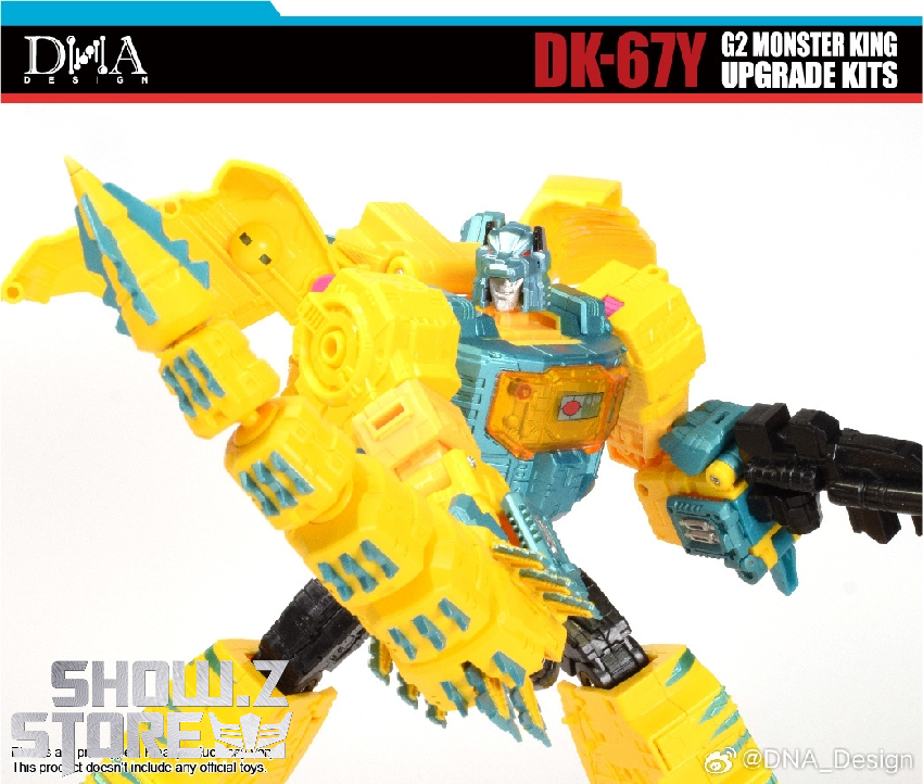 DNA DK-67Y G2 Monster King original vs upgrade kits comparison DNA DK-67Y G2 Monster King original vs upgrade kits comparison