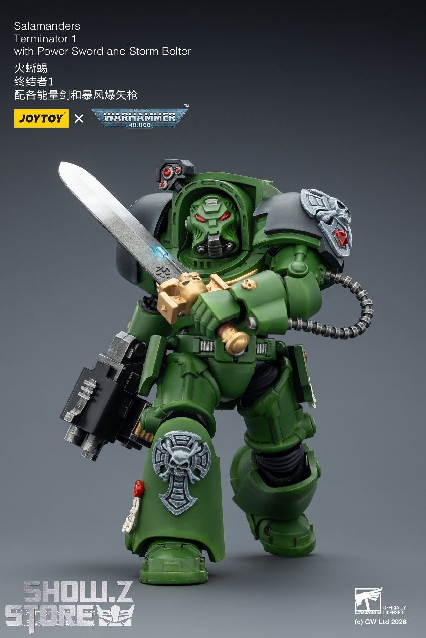 JoyToy Salamanders Terminator 1 1/18 Figure Image 18 JoyToy Salamanders Terminator 1 1/18 Figure Image 18