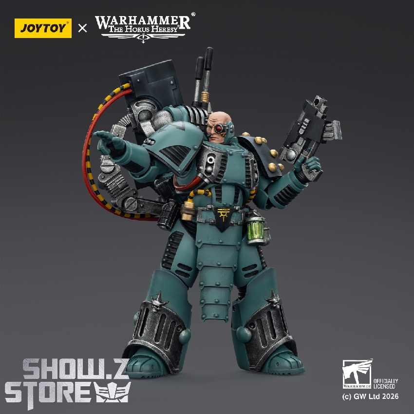 JoyToy Warhammer Siege Breaker wide stance dynamic pose JoyToy Warhammer Siege Breaker wide stance dynamic pose