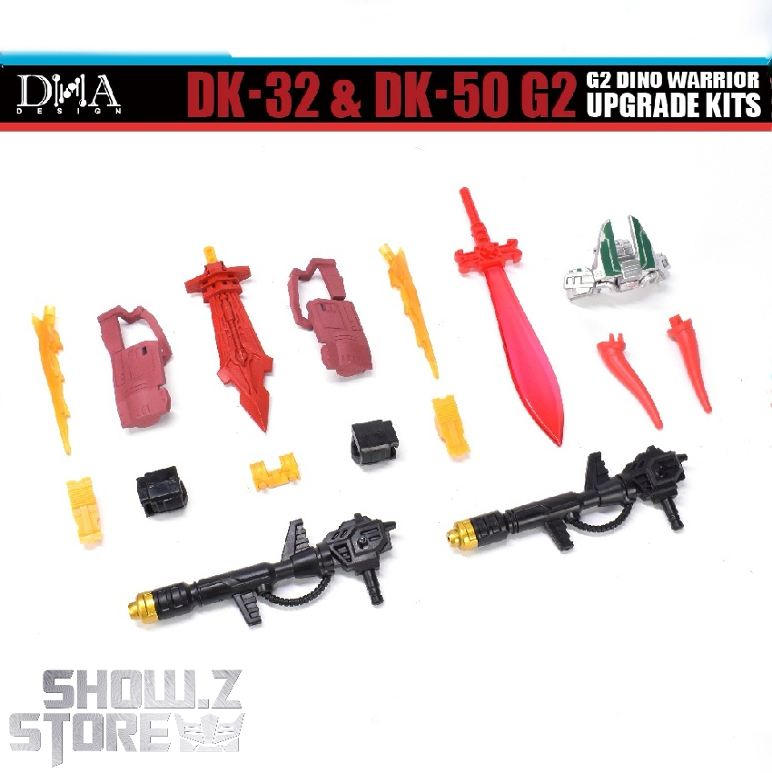 DNA Design G2 upgrade kit components organized display DNA Design G2 upgrade kit components organized display