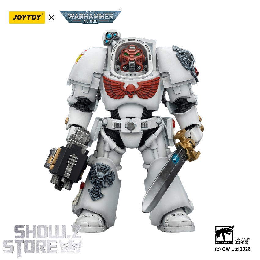 JoyToy JT03189 White Scars Terminator 1 1/18 Figure - Image 6 JoyToy JT03189 White Scars Terminator 1 1/18 Figure - Image 6
