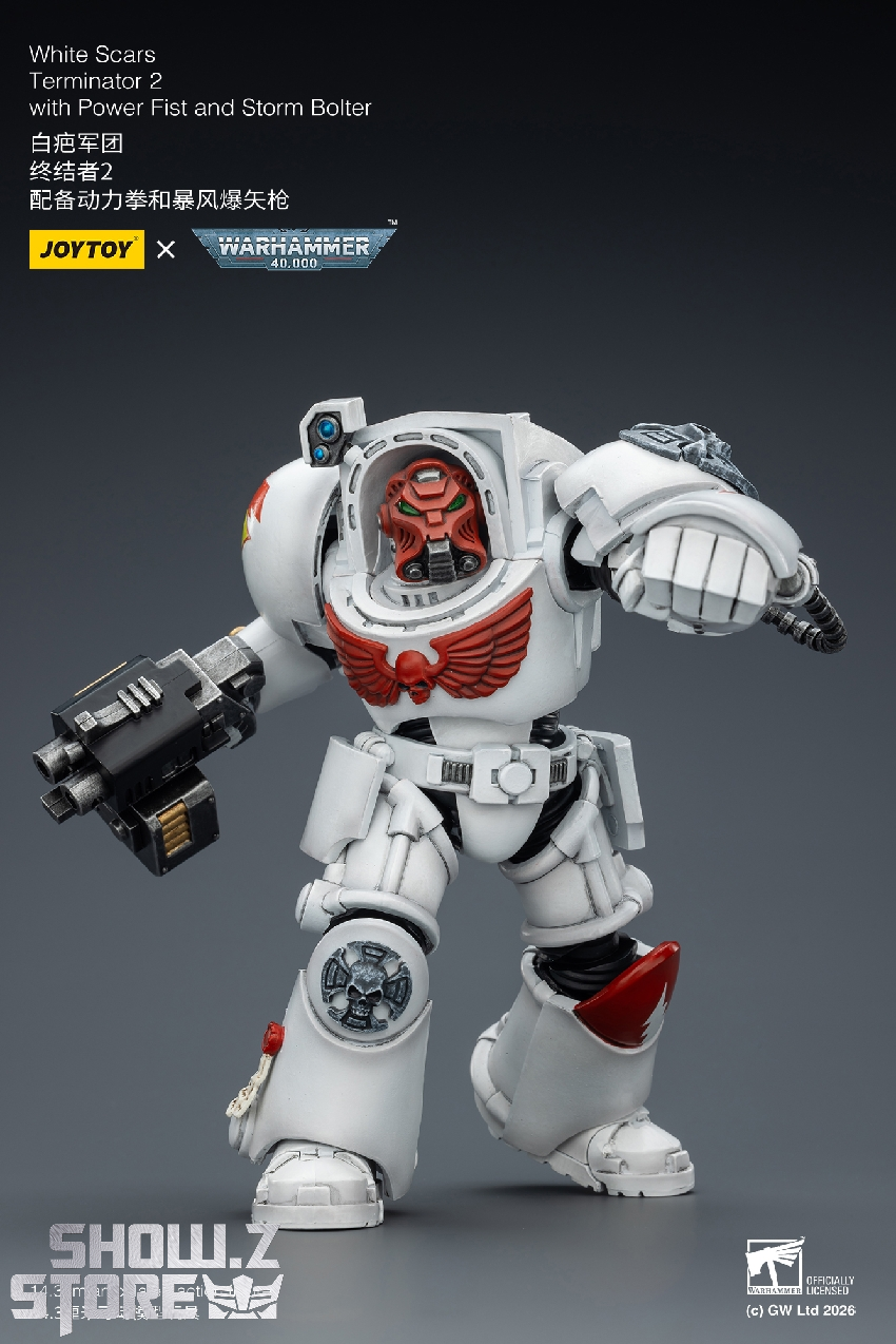 JoyToy JT03196 White Scars Terminator 2 1/18 Figure - Image 18 JoyToy JT03196 White Scars Terminator 2 1/18 Figure - Image 18